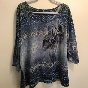 Catherines Feather Top